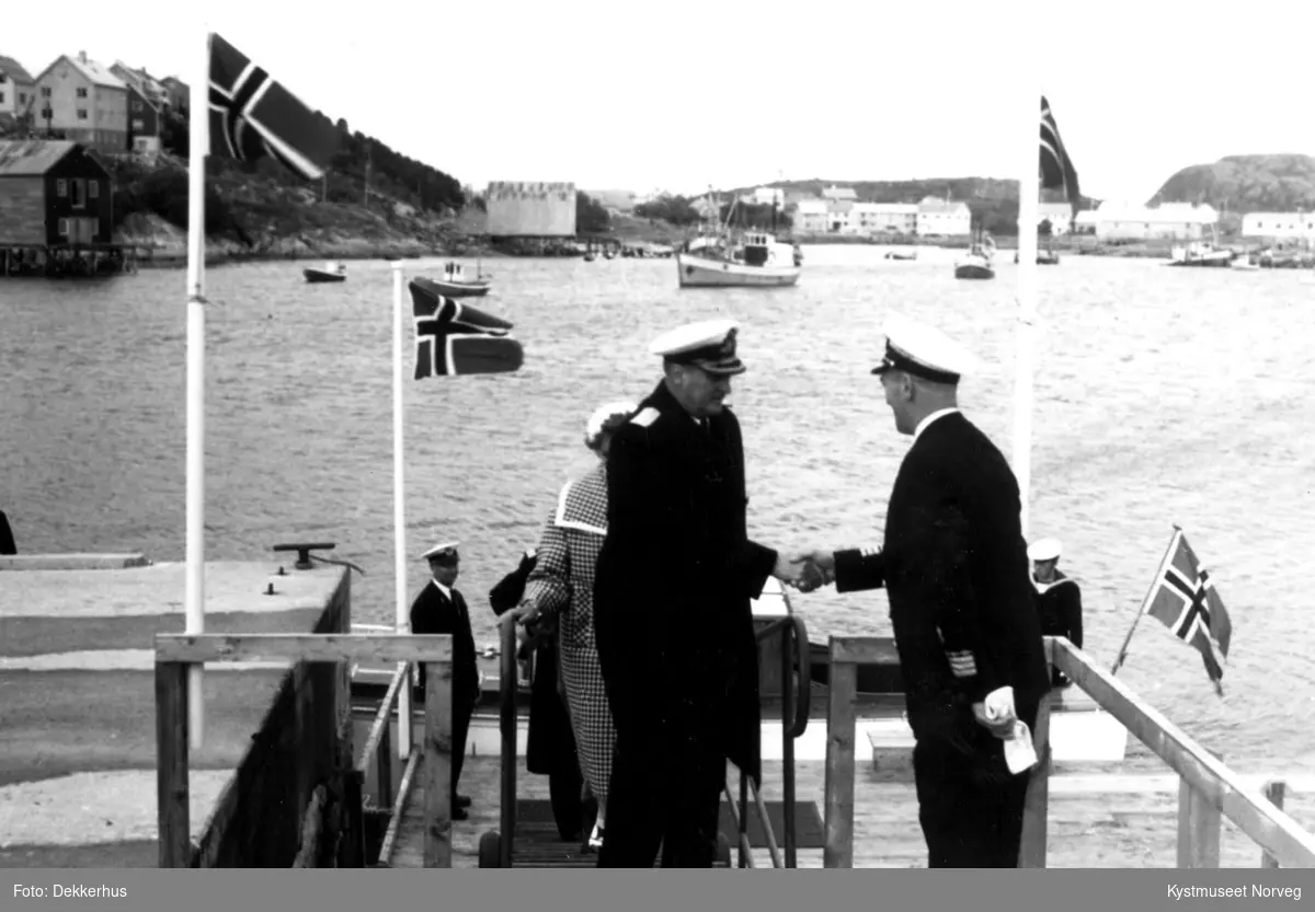 Rørvik, Kong Olav V`s signingsferd i 1959