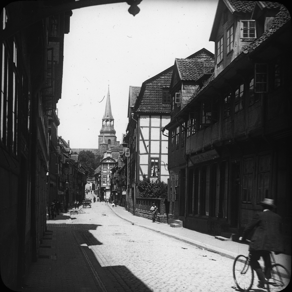 Burgstrasse I Hildesheim - Tekniska Museet   Digitaltmuseum