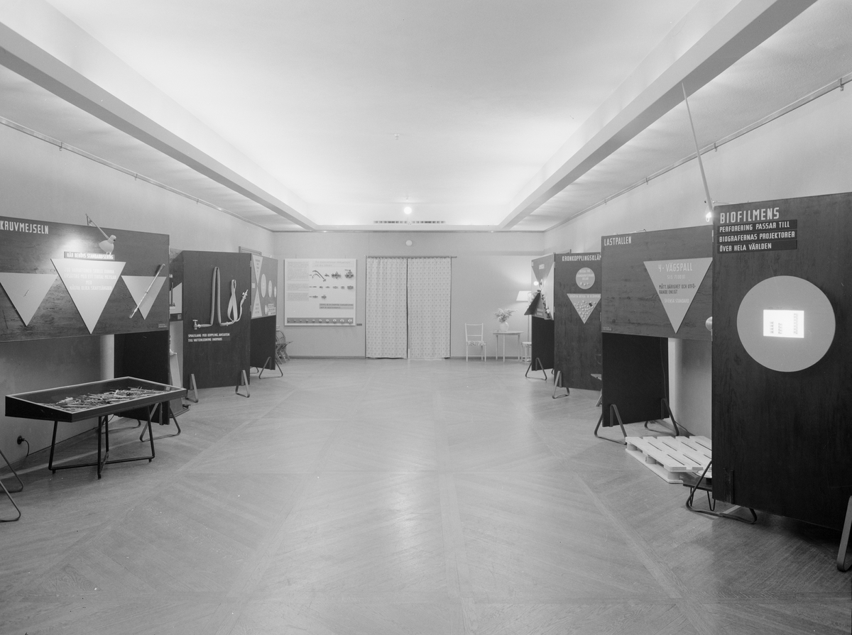 S.I.S. Utställning på Tekniska Museet, juni 1955.