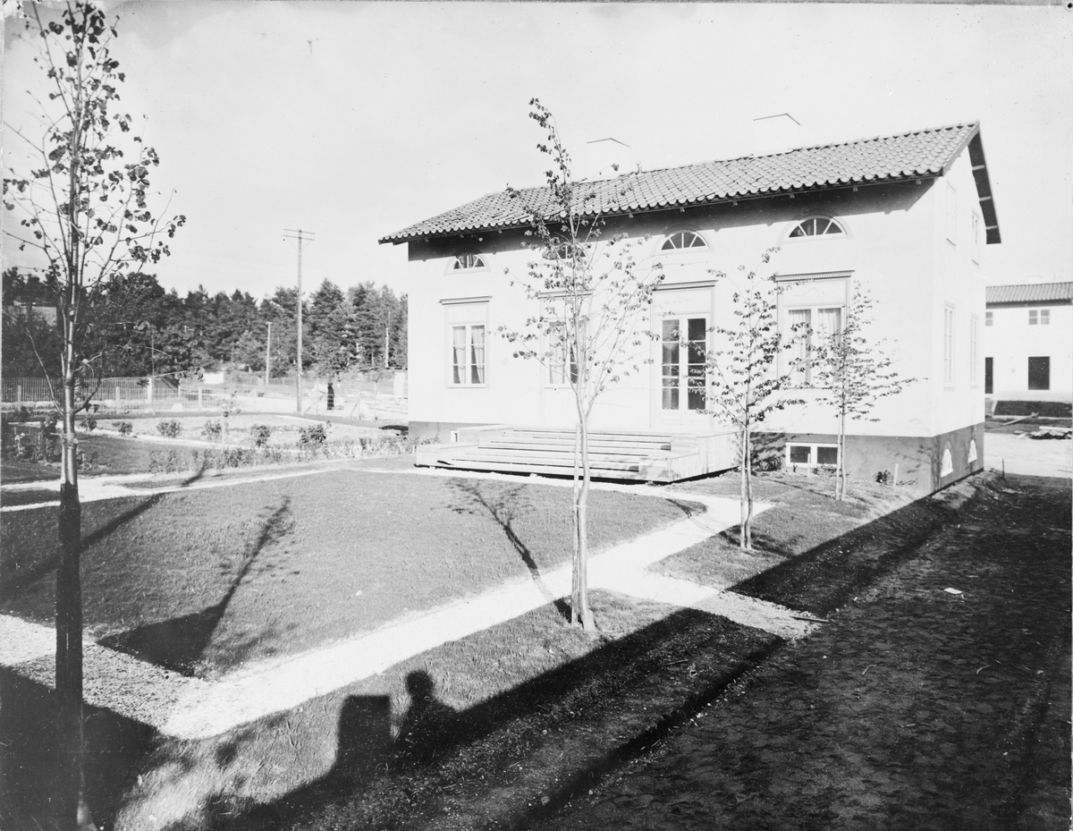 Bygge och Bo. Utställning på Lidingö 1925. Arkitekt Tage William-Olsson.