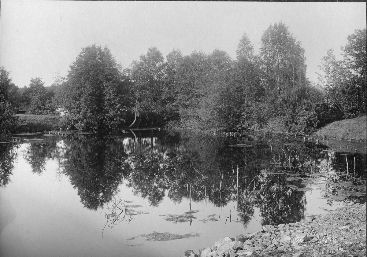 "Svärdsjögruvan" Övergiven och vattenöverbyggd gruva, 1905.