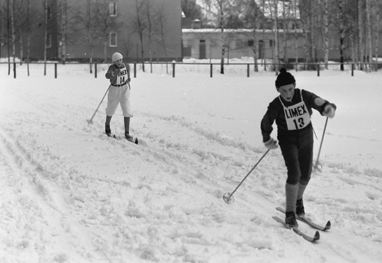 DM på skidor i Hällefors, skidtävling.