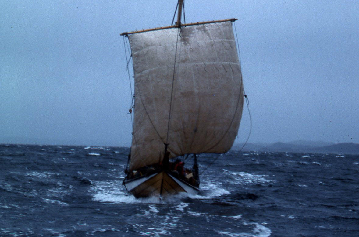 Åfjordsbåt. Torskegarnsbåt (fembøring), 40-48 ft. (Foto/Photo)
