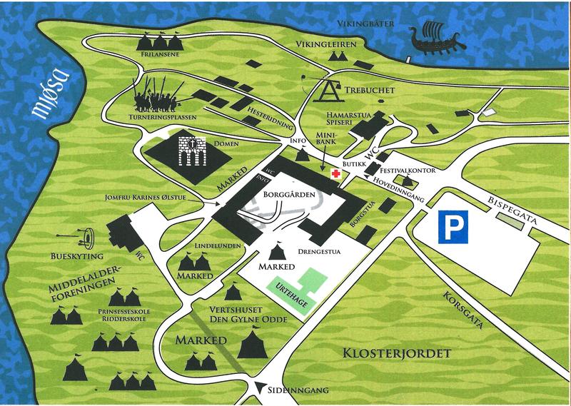 Map of the festival site 2016