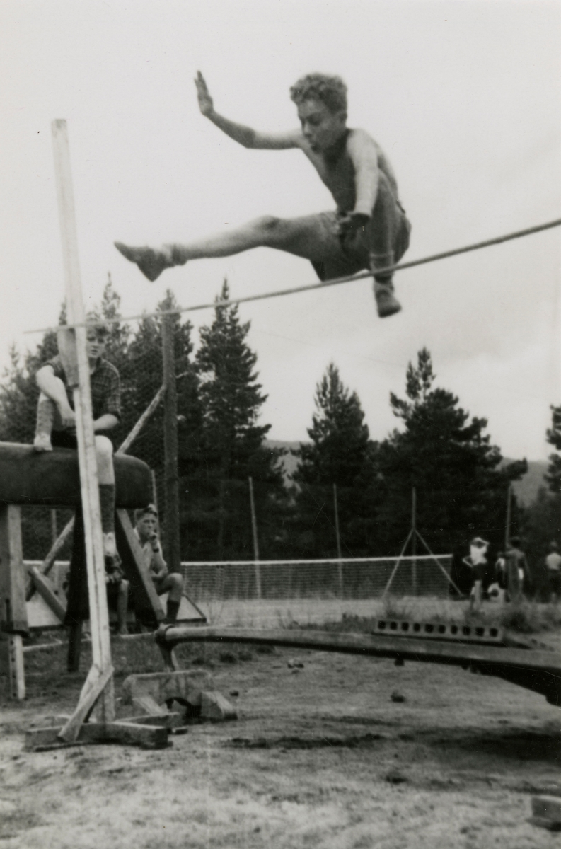 Young athletes in action during summer camp at Kongsberg