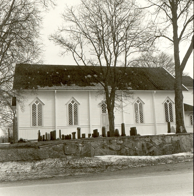 Oskar kyrka: Kyrkan från söder