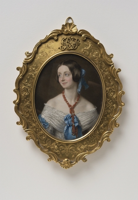 Porträtt av en dam, kallad Mrs Ackland