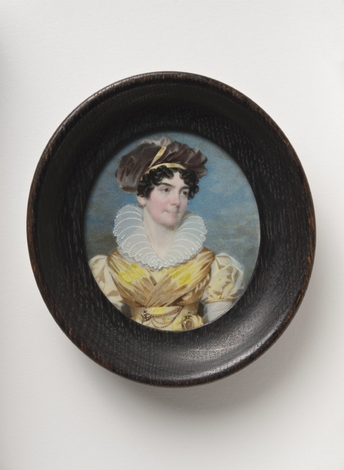 Porträtt föreställande Elizabeth Evans, 1786-1880