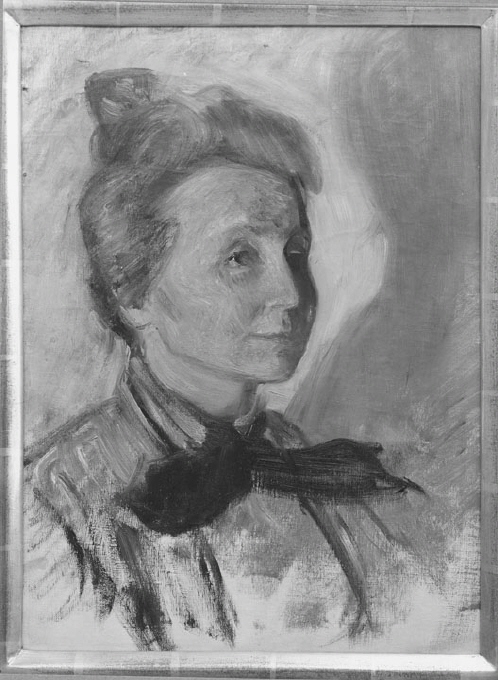 Eva Maria Topelius, 1855-1929, konstnär, gift med konstnären Johan Axel Gustaf Acke
