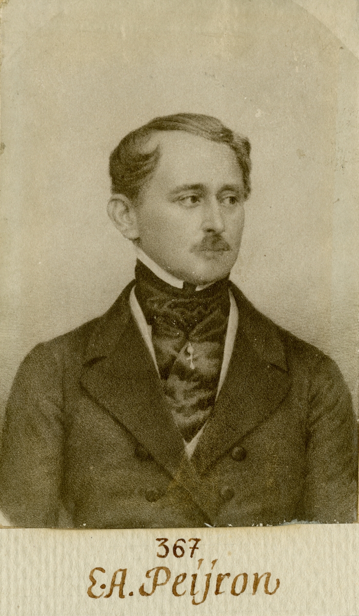 Porträtt av generalmajor Eduard August Peijron.
