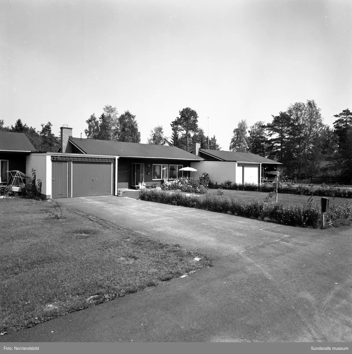 Radhus vid Stjärnvägen i Nolby, Njurunda.