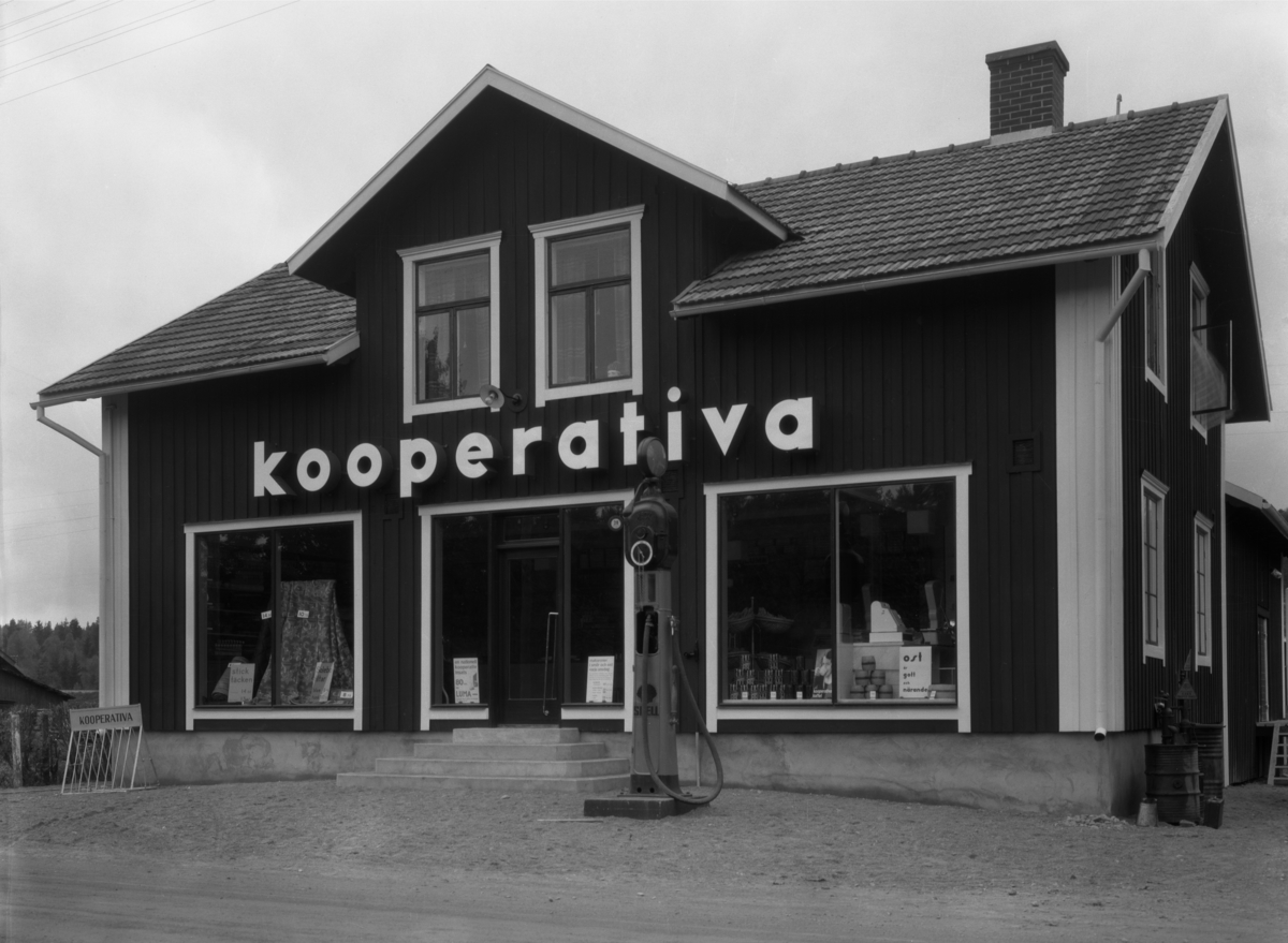 Konsumbutiken i Vålberg år 1938.