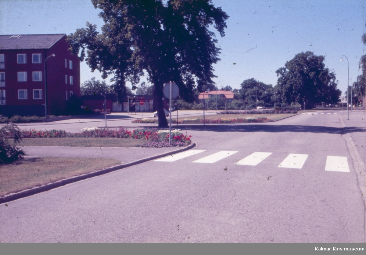 Esplanaden i Västervik sommaren 1971.