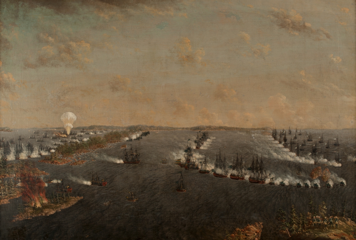 "Bataljen vid Svensksund den 24 Augusti 1789"