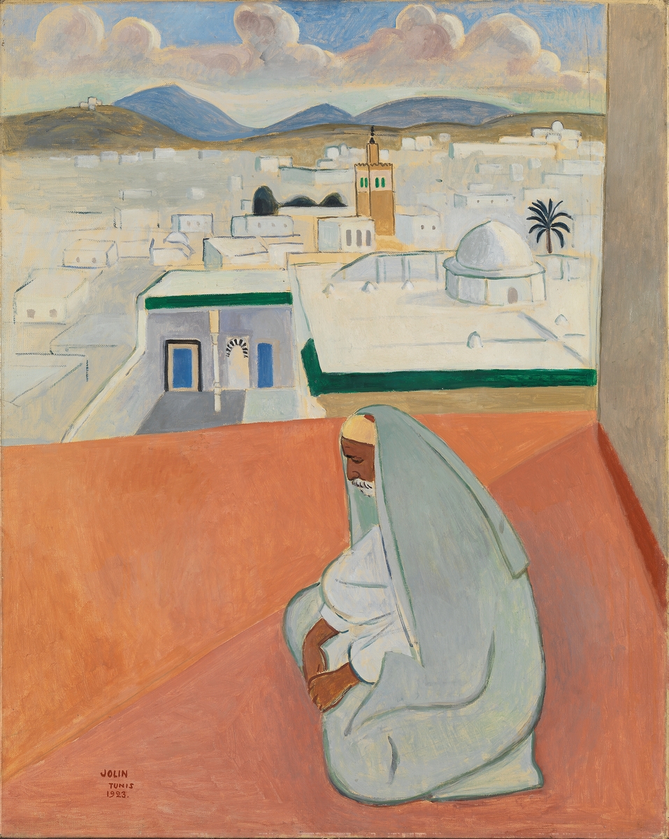 På beyen av Tunis' tak [Maleri]