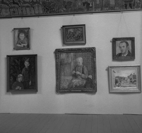 SM utställning Carl Ryd. 1947.