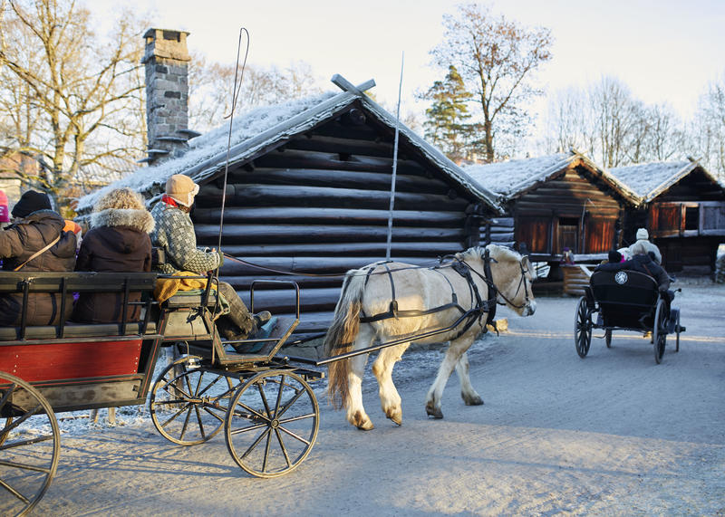 Julemarked på Norsk Folkemuseum (Foto/Photo)
