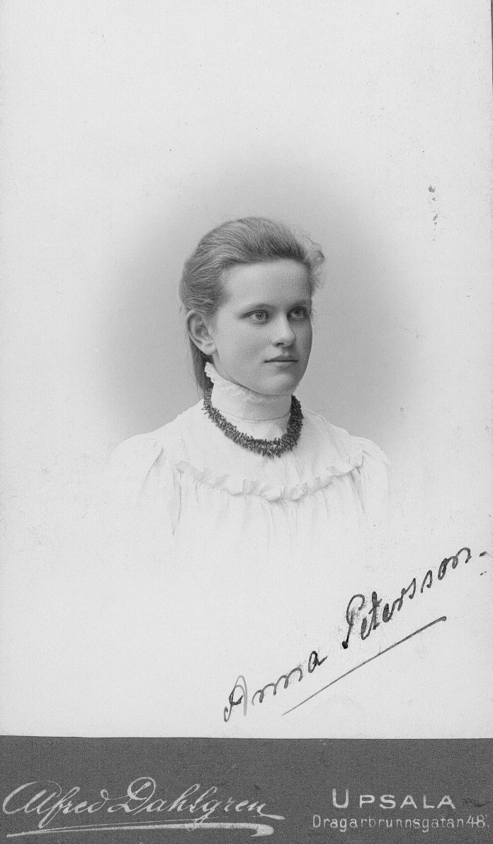 Anna Petersson, 1903.