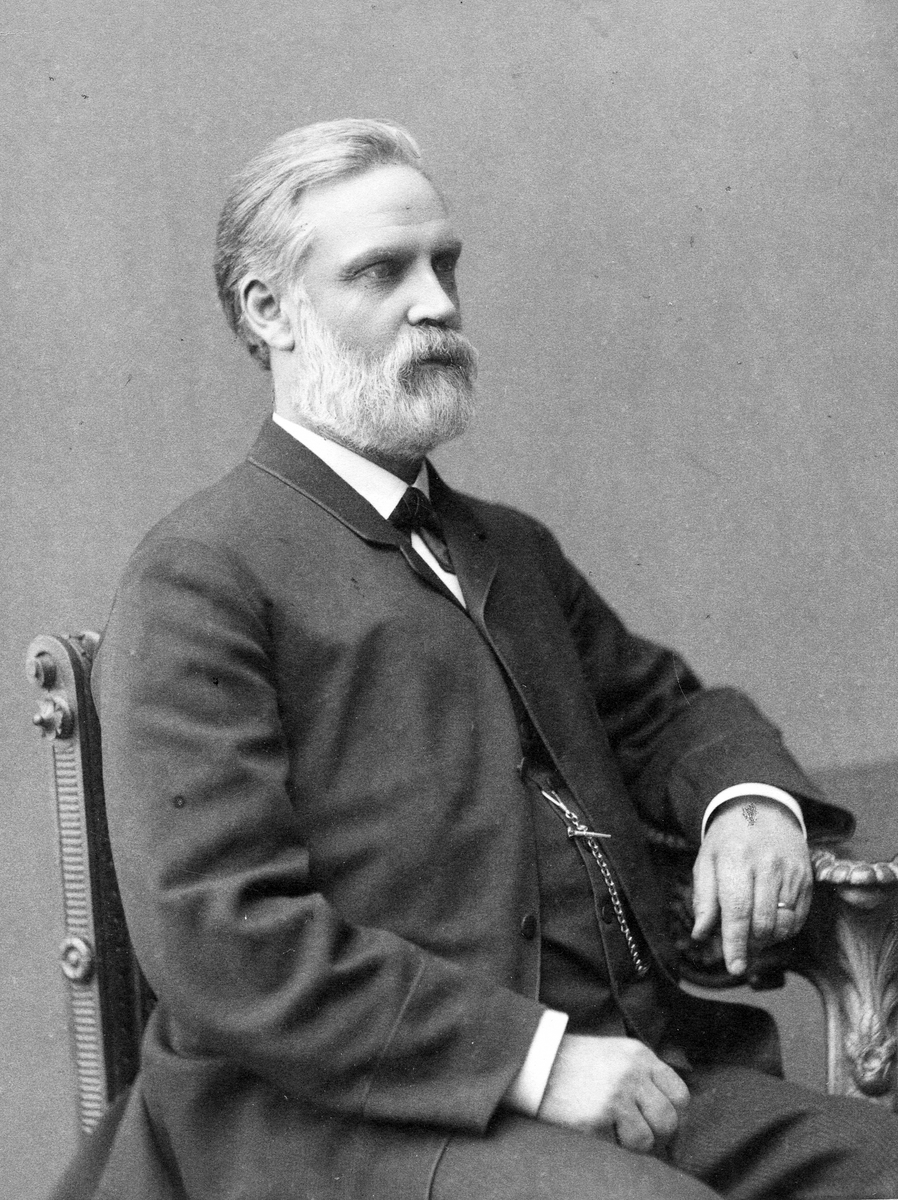 Brukspatron Johan August Bång. 1831 - 1912.