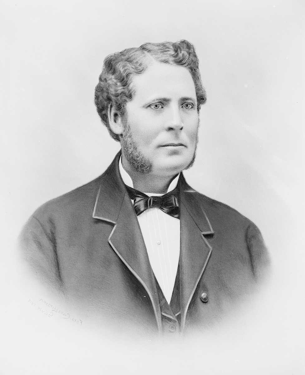 Olof Bergström född den 3 september 1841 i Delsbo och aktiv i Godtemplarordern. Emigrerade senare till Amerika.