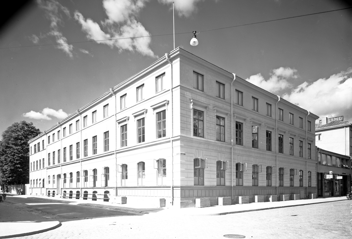 Drottninggatan och Norra Stapeltorgsgatan, kvarteret Kärrlandet
Sjöbergs garn

Centrala Gävle

