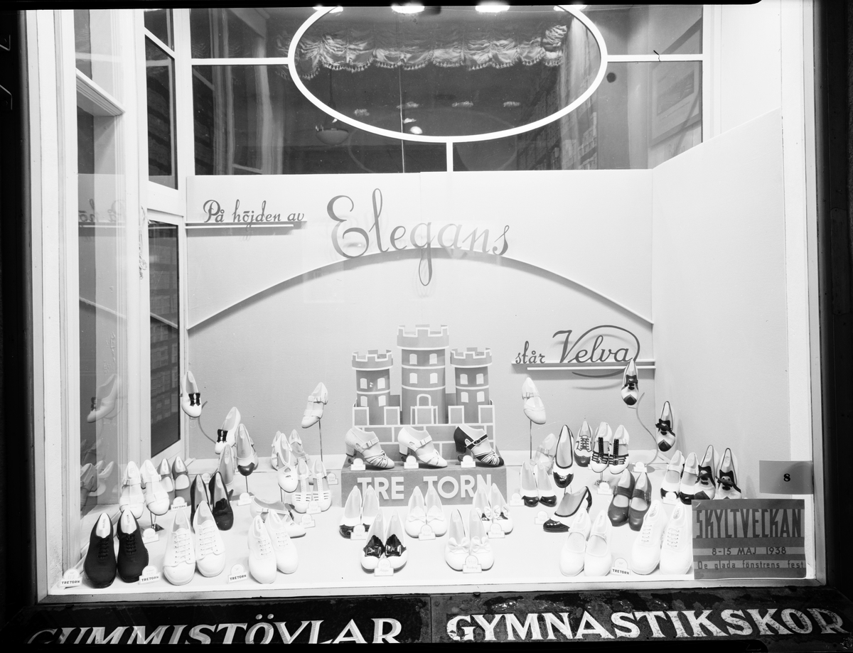 Gefle Galosch- & Skoförsäljnings AB

18 maj 1938

Skyltveckan 8 -15 maj
De glada fönstrens fest