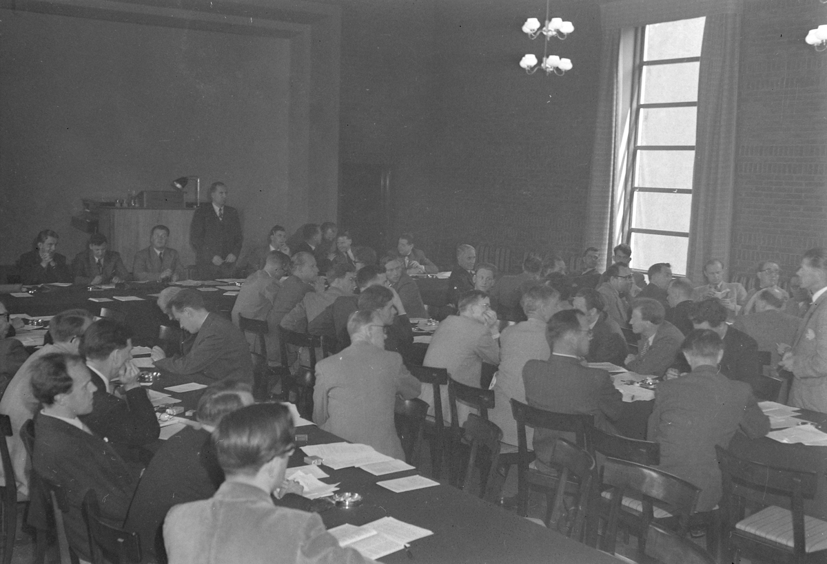 Journalistenes landsmøte i Trondheim, juni 1952