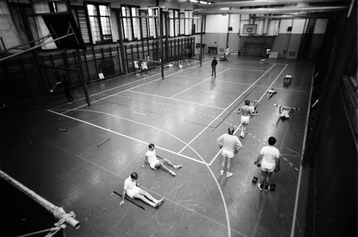 Gymnastik, Uppsala, 1969