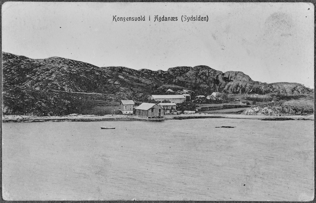 Postkort over Kongensvoll, Agdenes