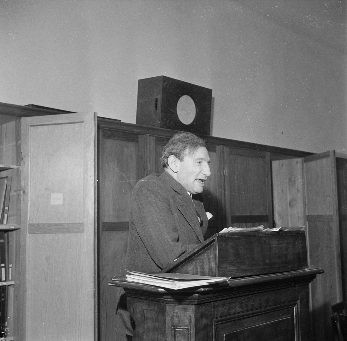 Musicum, docent Richard Engländer, Uppsala 1949