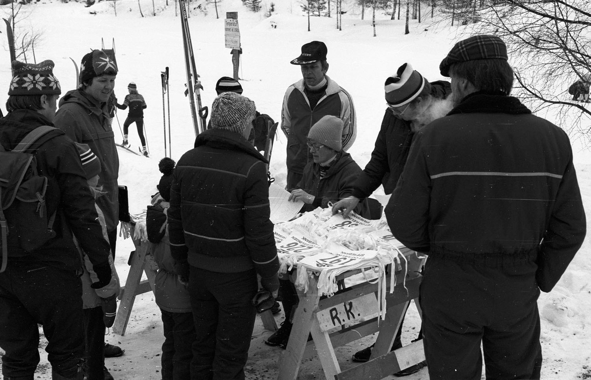 Vinterfest på Myrdammen. 1983