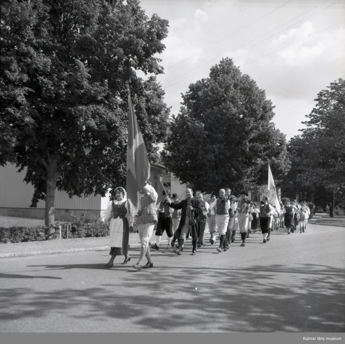Hembygdsfesten i Ankarsrum 1955.