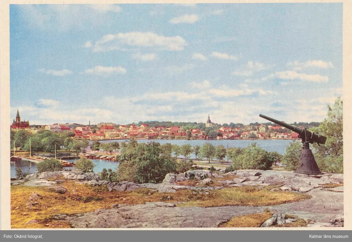 Västervik. Utsikt från Kulbacken.