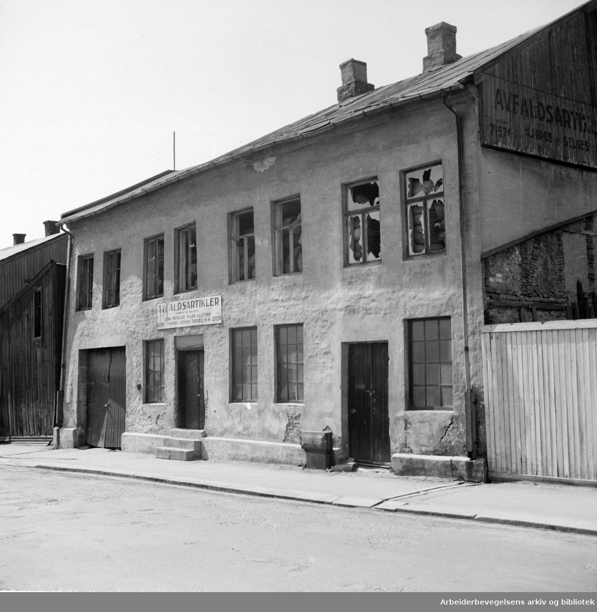 Stockholmgata 2. Juli 1955