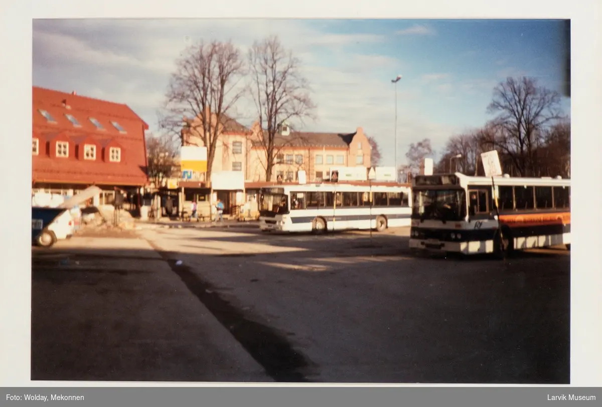 Rutebilstasjon/Holdeplass i Tønsberg.