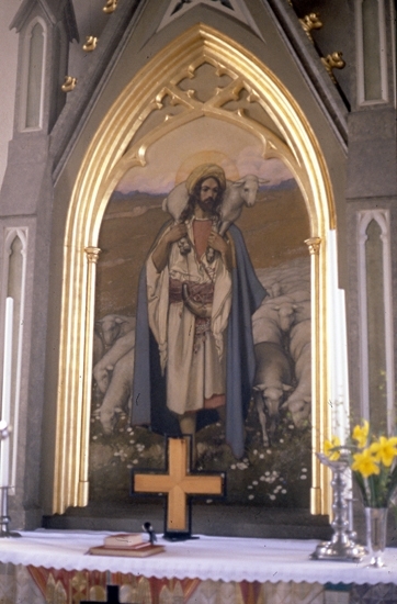 Altartavlan i Dala kyrka.