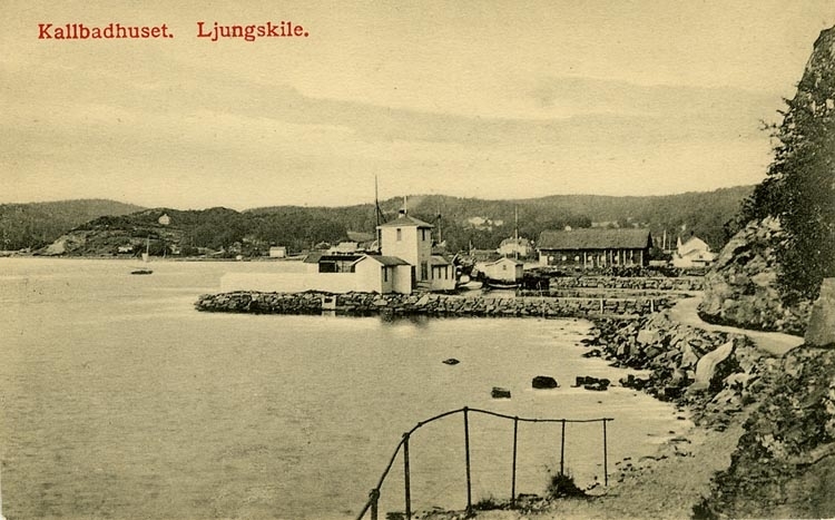 Enligt Bengt Lundins noteringar: "Ljungskile. Kallbadhuset".