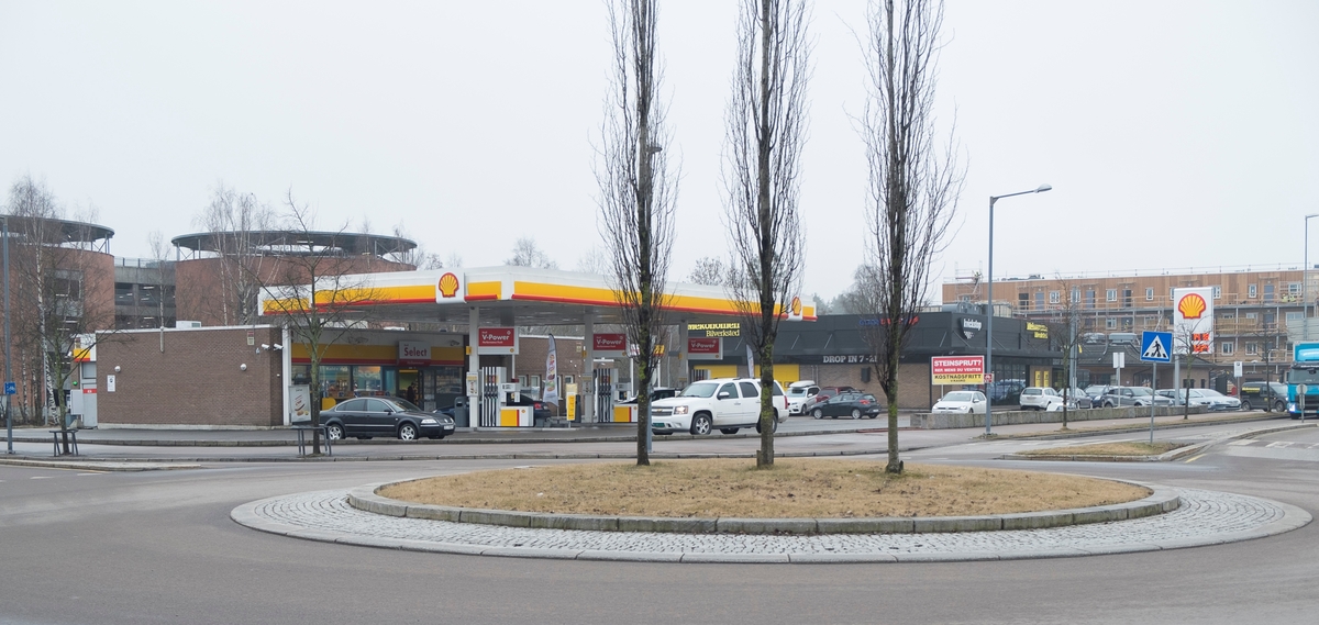 Shell bensinstasjon Fjellhamarveien Strømmen