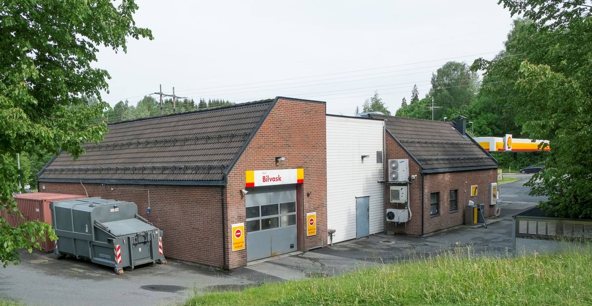 Shell bensinstasjon Skollerudveien Bærums verk Bærum