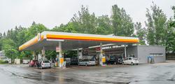 Shell bensinstasjon Drammensveien Høvik Bærum