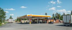 Shell bensinstasjon og Nebbenes Veikro Nord Østre Hurdalsvei
