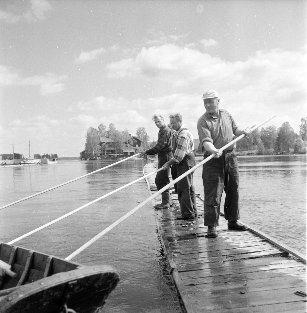 Landafors,
Flottningen,
1 Juni 1960