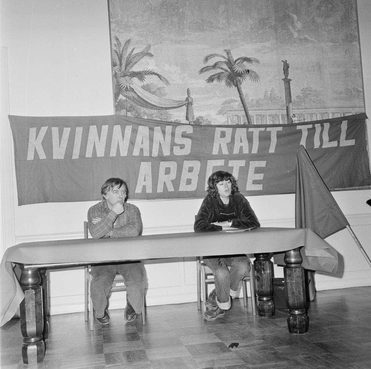 VPK-möte i Söderfors, Söderfors socken, Uppland, sannolikt 1978