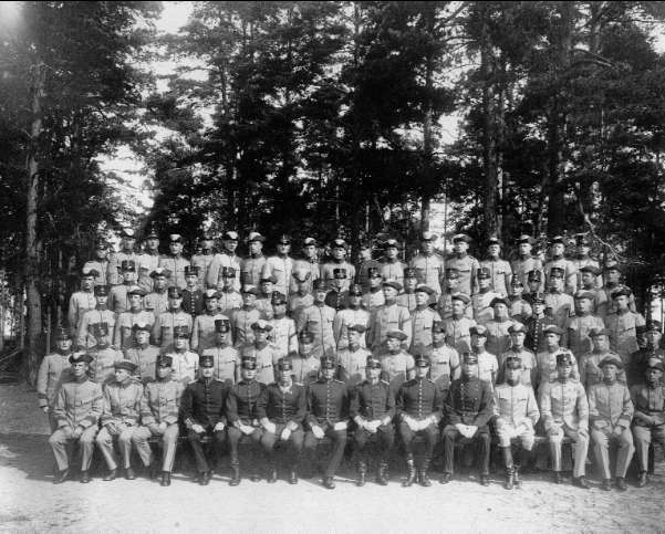 Infanteri - underofficersskolan 1922 - 1923.