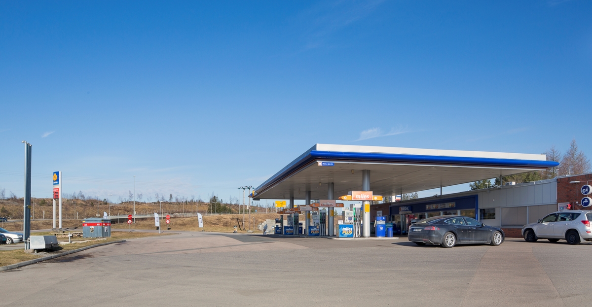 Statoil bensinstasjon Industrivegen Dal Eidsvoll. Ved E6 nordgående side.