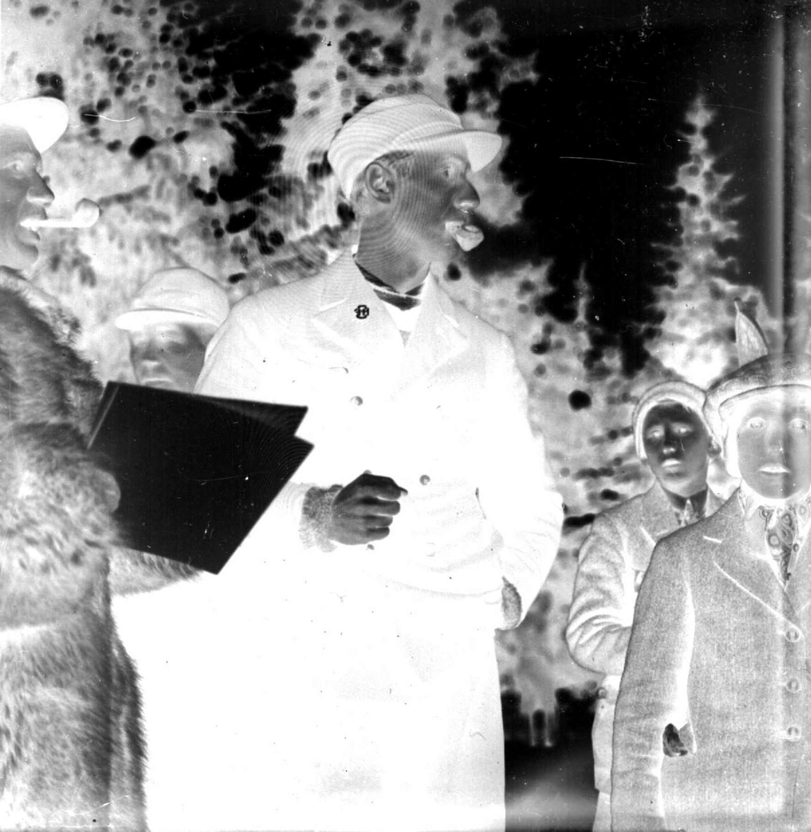 Hovedlandsrennet på Lillehammer, Lysgårdsbakken 1927. Adjutant Østgaard