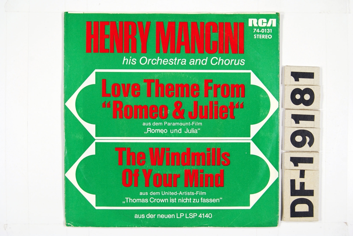 Henry Mancini his Orchestra and Chorus