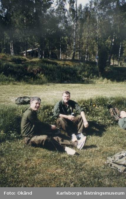 Soldatprov 1989-05-26 för personalen vid förvaltningsledningen och mfd kar. För banläggningen svarade Knut Axelsson och han hade förlagt starten till Tivedstorp och slutmålet var Granvik. Övlt Sven Bredberg, kn Per Zettersten.