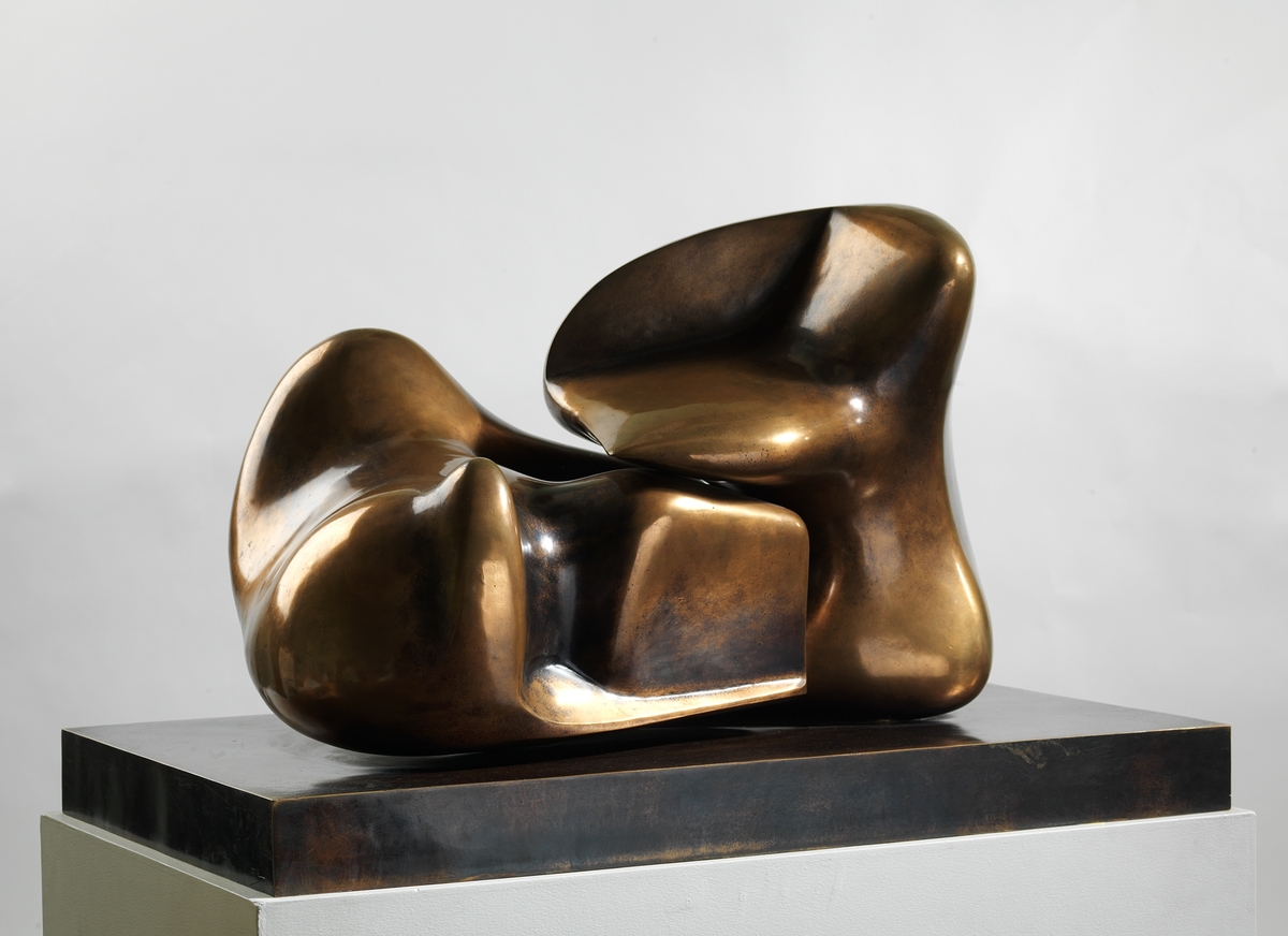 Two-piece sculpture: Interlocking [Skulptur]