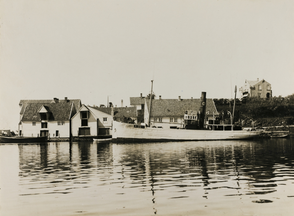 IX Hasseløen - Smedesundet og Hasseløy sett mot vest 1934